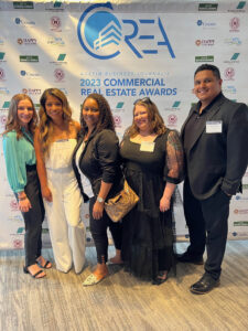 Journeyman Group team at the 2023 Commercial Real Estate Awards