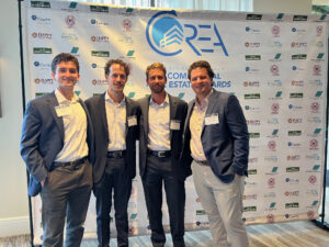Journeyman Group team at the 2023 Commercial Real Estate Awards